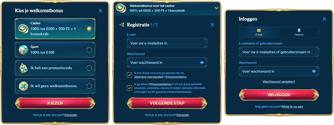 Aquaspins login and registration