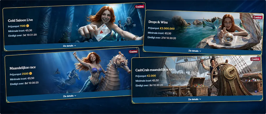 Aquaspins tournaments